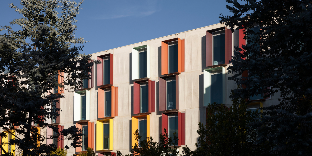 Picture of a student accommodation building